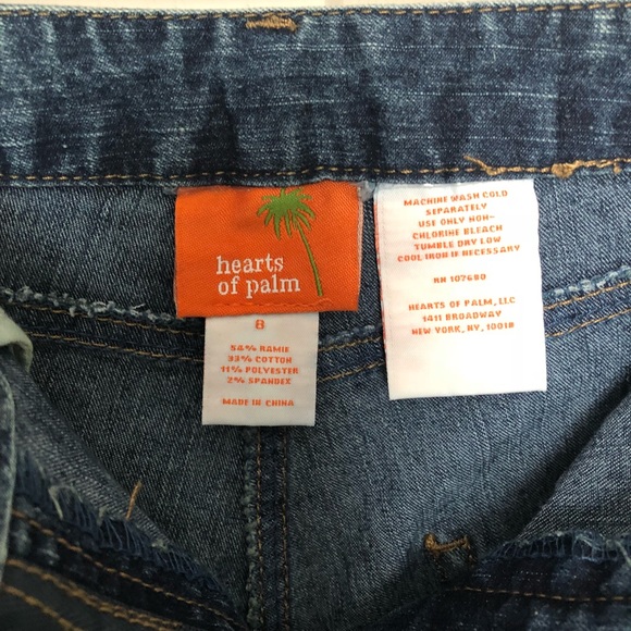 hearts of palm Jeans Hearts Of Palm Denim Jeans Poshmark